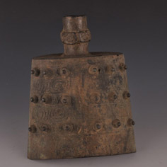 西周云雷纹青铜铙